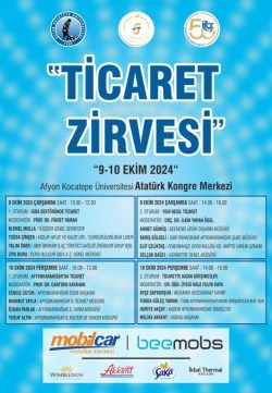 Fakültemizin 50. Yılında Ticaret Dünyasına Bakış: “Ticaret Zirvesi” Duyurusu