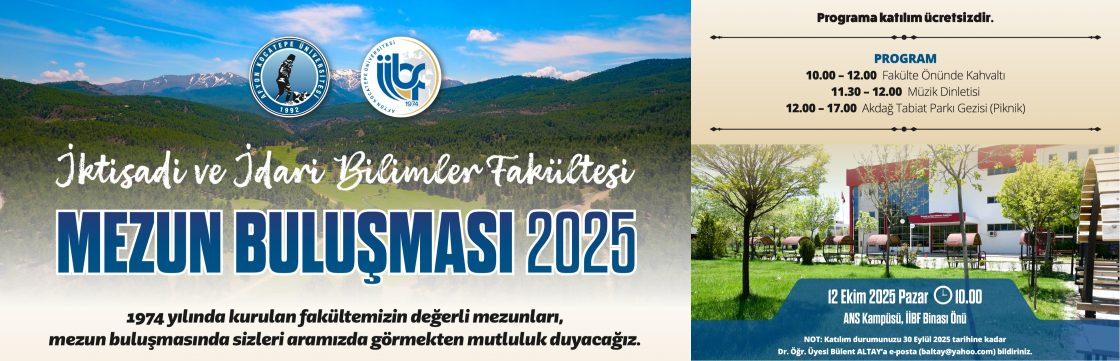 🎓 İİBF & MEZUN BULUŞMASI 2025
