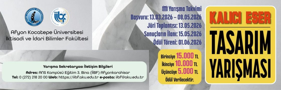 Kalıcı Eser Tasarım Yarışması